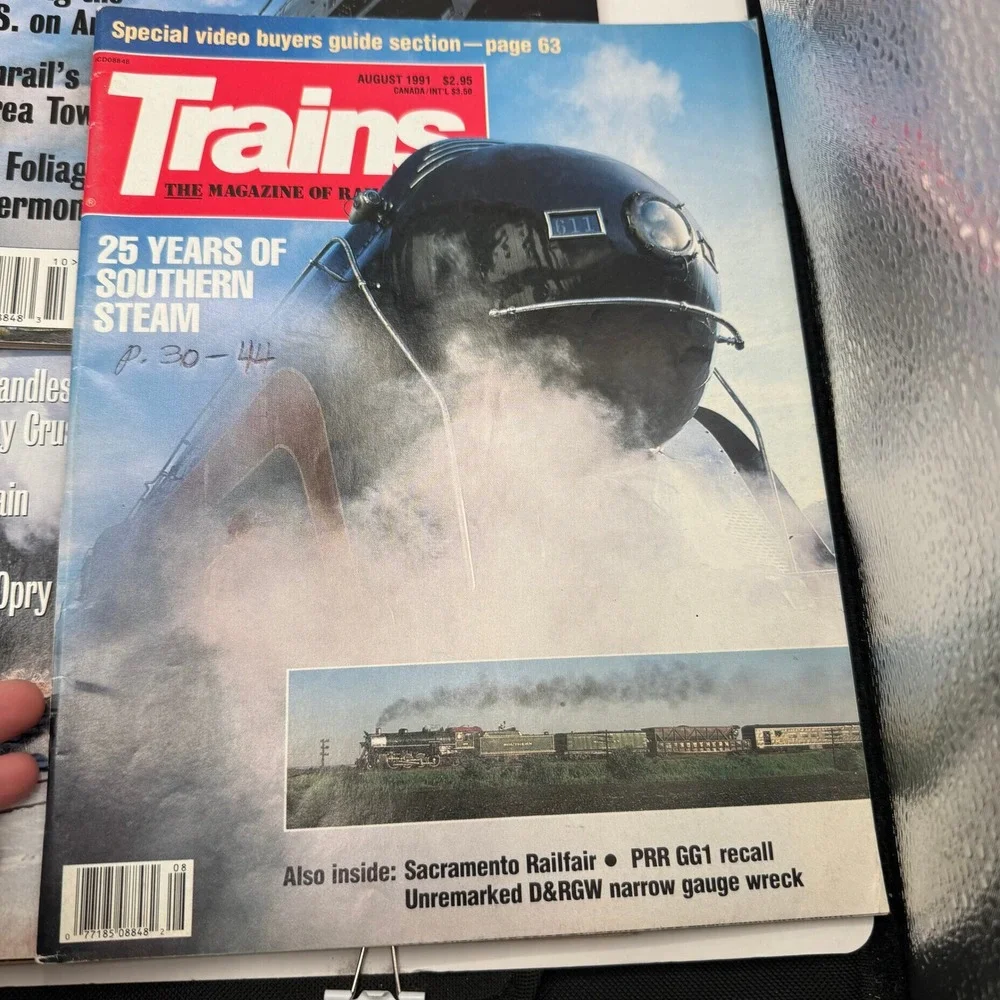 Trains Magazine collection vintage